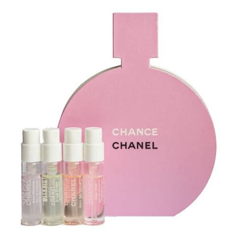 chanel chance eau tendre gift set|chanel chance sample set.